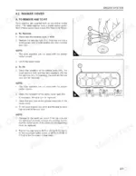daedong-dk65-tractors-workshop-manual-procedures-30.webp Daedong DK65 engine rocker cover removal and installation procedure with diagrams of cap nut assembly and cover seal.
