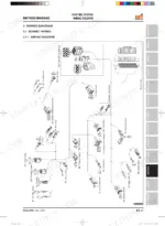 daedong-dk752c-dk902c-tractors-workshop-manual-ds42-w00-wiring-585.webp Daedong DK752C/DK902C bonnet wiring diagram showing fuse box, alternator, starter motor, and engine sensor connections.