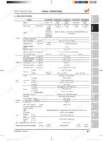 daedong-dx7510-dx9010-dx100-tractor-workshop-manual-da80-w00-specs-25-3.webp Daedong DX7510, DX9010, DX100 general specifications table covering engine, capacity, drive train, hydraulic system, and PTO.