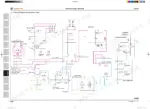 daedong-fx751-tractors-workshop-manual-dt56-w00-hydraulic-388-4.webp Daedong FX751 hydraulic system circuit diagram showing valves, pumps, and steering components.