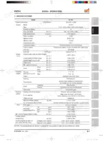 daedong-fx751-tractors-workshop-manual-dt56-w00-specs-23-4.webp Daedong FX751 tractor general specifications table including engine, dimensions, hydraulic system, and PTO data.