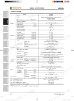 daedong-lx500l-tractors-workshop-manual-ss76-w00-specs-24.webp Daedong LX500L general specifications table including engine, capacity, drive train, hydraulic system, and PTO data.