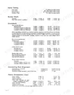 david-brown-1200-to-clutch-tractors-repair-manual-9-37121-specs-42.webp David Brown 1200, 990 Selectamatic tractor specs for valve timing, rocker shaft, crankshaft, connecting rod, and piston dimensions.