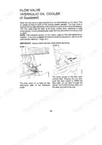 David Brown 1690 Turbo Tractor-4WD, 1690 Turbo Tractor-4WD Synchromesh Transmission hydraulic oil cooler flow valve operation