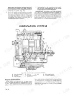 David Brown 3800/4600 Selectamatic Livedrive lubrication system diagram