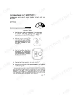 David Brown 780 Selectamatic, 780 Selectamatic Livedrive operation procedure for implements with depth wheel and TCU.