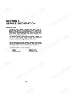 David Brown 885, 885G, 885 Narrow service manual Section 5 introduction and service information page index.