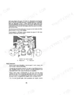David Brown 885, 885G, 885 Narrow gear lever diagram showing range and gear selection patterns and operating instructions.