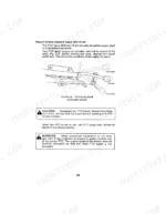 David Brown 990, 995, 996 PTO range lever diagram, operating instructions, and safety warnings for multi-speed PTO system.