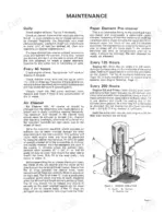 David Brown AD4/47A, 990 series maintenance guide: air cleaner, engine oil, and engine breather diagram with components.