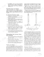 David Brown AD4/47A, AD4/47B, ID4/47, AD4/47, 990 Implematic, 990 Selectamatic, 990 Industrial: Cylinder head removal, decarbonising, and valve service procedures.