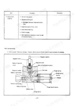 db09f7dd-b-exploded-view-69 Yanmar SVE8, SVE12, SVE series, SVE8G, SVE12G service manual: thrust shaft coupling procedure and fuel injection pump diagram.