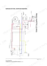 dingo-k9-p-mini-diggers-parts-catalog-wiring-24.webp Dingo K9-P wiring diagram for Kohler EFI engine ignition harness showing relay, hour meter, and plug connections.