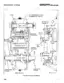 Drott 40 Cruz-Air Series "B" drop box transmission diagram showing input, output, and stage shafts with shifting components.