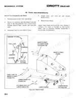 Case Drott 40 Cruz-Air Series D: Wrist-O-Twist disassembly and exploded view diagram.