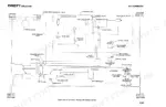 Case Drott 40 Cruz-Air Series D: brake, outrigger, and hoist pneumatic circuit schematic diagram.