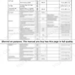Yanmar 4BY, 6BY special torque chart table for engine components and fasteners.