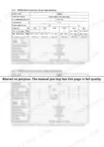 e85d8164-b-specs-10 Yanmar 4TNE94, 4TNE98, 4TNE106, 4TNE106T engine specifications tables for direct injection and swirl pre-combustion models.