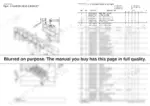 ec40032c-b-parts-list-4 Yanmar 3TNE68 Series parts catalog — cylinder head and bonnet exploded view.