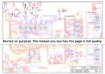 efa1203d-b2-hydraulic-499 Yanmar SV85 2PB hydraulic circuit diagram showing valve banks, pilot controls, pumps, and undercarriage traction drive lines.