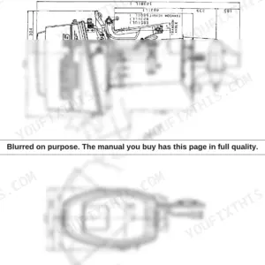 Yanmar D27A, D36A exterior view diagram showing outboard motor dimensions, transom height, and tilt angle specifications.