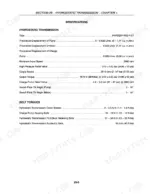 farmall-farmall-to-35-tractors-repair-manual-84132127-exploded-view-313.webp Farmall 31, 35 hydrostatic transmission specifications and bolt torque settings table