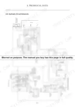 ff176a5e-b-hydraulic-30 Yanmar V7, WHEEL LOADER hydraulic circuit schematic showing pump, hydrostatic motor, control valve, and cylinder components.