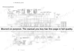 fffbd0bb-b-hydraulic-41 Yanmar ViO80-1A (YCEE) hydraulic circuit schematic with relief valve pressure settings table.