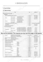 fffbd0bb-b-specs-25 Yanmar ViO80-1A (YCEE) technical data table showing machine dimensions, travel speed, and work performance specifications.