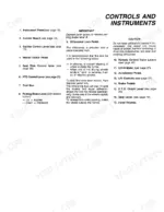 fiat-45-66-45-66-dt-tractor-operator-manual-603-64-190-00r2-controls-17.webp Fiat 45-66, 45-66 DT controls and instruments list, including differential lock pedal operation and parking brake instructions.