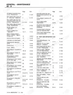 fiatagri-f-to-130-turbo-model-tractors-workshop-manual-603-54-276-01-procedures-10-3.webp Fiatagri F 100, 110, 120, 130 table of contents for maintenance, electrical systems, and cab body components.