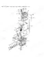 Ford 1500 exploded view diagram of the cylinder head assembly, showing valves, rocker arms, and valve cover components.