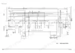 Gehl 280 electrical system wiring diagram 207406 showing board and wiring harness connections, relays, fuses, and components.