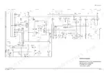 Gehl 418, 418T electrical system wiring diagram showing cab and chassis circuits, fuses, relays, and control panel.