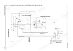 Gehl 520, 521, 620 hydrostatic drive hydraulic schematic showing variable displacement pump, motor, and oil tank.