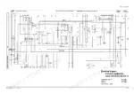 Gehl 721, 721T electrical wiring diagram for standard equipment, showing fuses, relays, and control lever circuits.