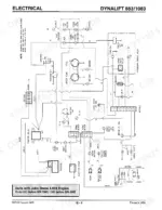 Gehl 883, 1083 electrical wiring schematic for John Deere 4.039 engine, showing battery, starter, and gauge sensors.