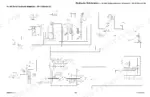 Gehl AL 440, AL 540 hydraulic schematic for SN 41250 and up, showing pump, cylinders, valves, and steering components.
