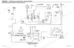 Gehl AL140, AL240, AL340 hydraulic schematic for AL300 series, SN 31364 and before, showing pumps, valves, and cylinders.