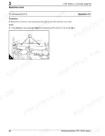 Gehl CT6-18 TURBO, CT6-18 engine atomiser cover removal and installation procedure with torque specifications diagram.