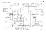 Gehl CTL55 electrical wiring diagram showing fuse box address, relays, sensors, and starter motor connections.