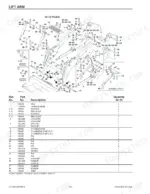 gehl-mustang-ctl60-to-mtl25-compact-track-loaders-parts-catalog-917491-boom-parts-206.webp Gehl, Mustang CTL60, CTL70, CTL80, MTL16, MTL20, MTL25 exploded view diagram and parts list for lift arm assembly.