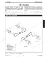Gehl SL4640, SL4840, SL5640, SL6640 exploded view of wheel drive components, chains, sprockets, and axle assemblies.