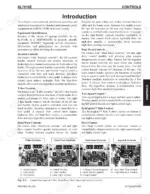 Gehl SL7810E controls manual page showing T-Bar, Hand/Foot, Dual Hand, and Joystick control diagrams and descriptions.