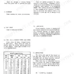 International 384, 238 service manual page showing general maintenance procedures and JIC 37 degree flared fitting torque table.