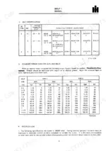 International 384, 238 bolt identification table and standard torque data chart for type 5 and type 8 nuts and bolts.