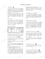 International 484, 584, 684, 784, Hydro 84 instrument panel controls, warning lights, and tachometer descriptions.