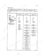 International BC-144, BD-144, BD-154 engine specifications table including bore, stroke, displacement, and governed speed.