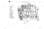 international-d-155-to-dt-402-basic-diesel-engines-service-manual-1091624r2-exploded-view-18.webp International D-155-DT-402 engine longitudinal section diagram showing numbered components like turbocharger and oil pump.
