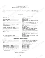 International Harvester B-250 troubleshooting table for hard starting and irregular engine operation or knocking.